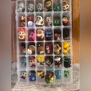 Bin of doorables by Disney